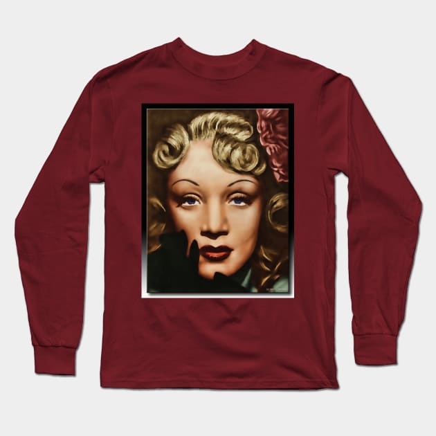 Marlene Long Sleeve T-Shirt by rgerhard